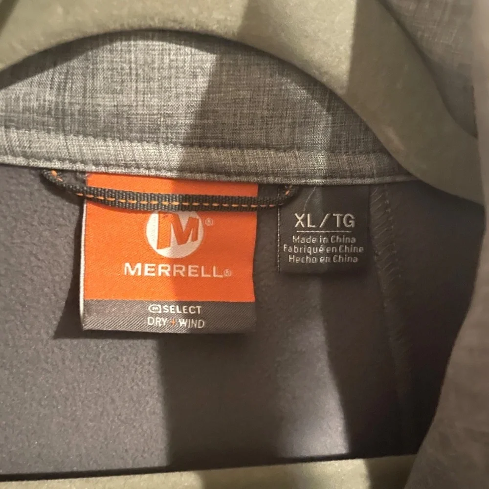 Merrell Women's Gray Dry + Wind Jacket Size XL